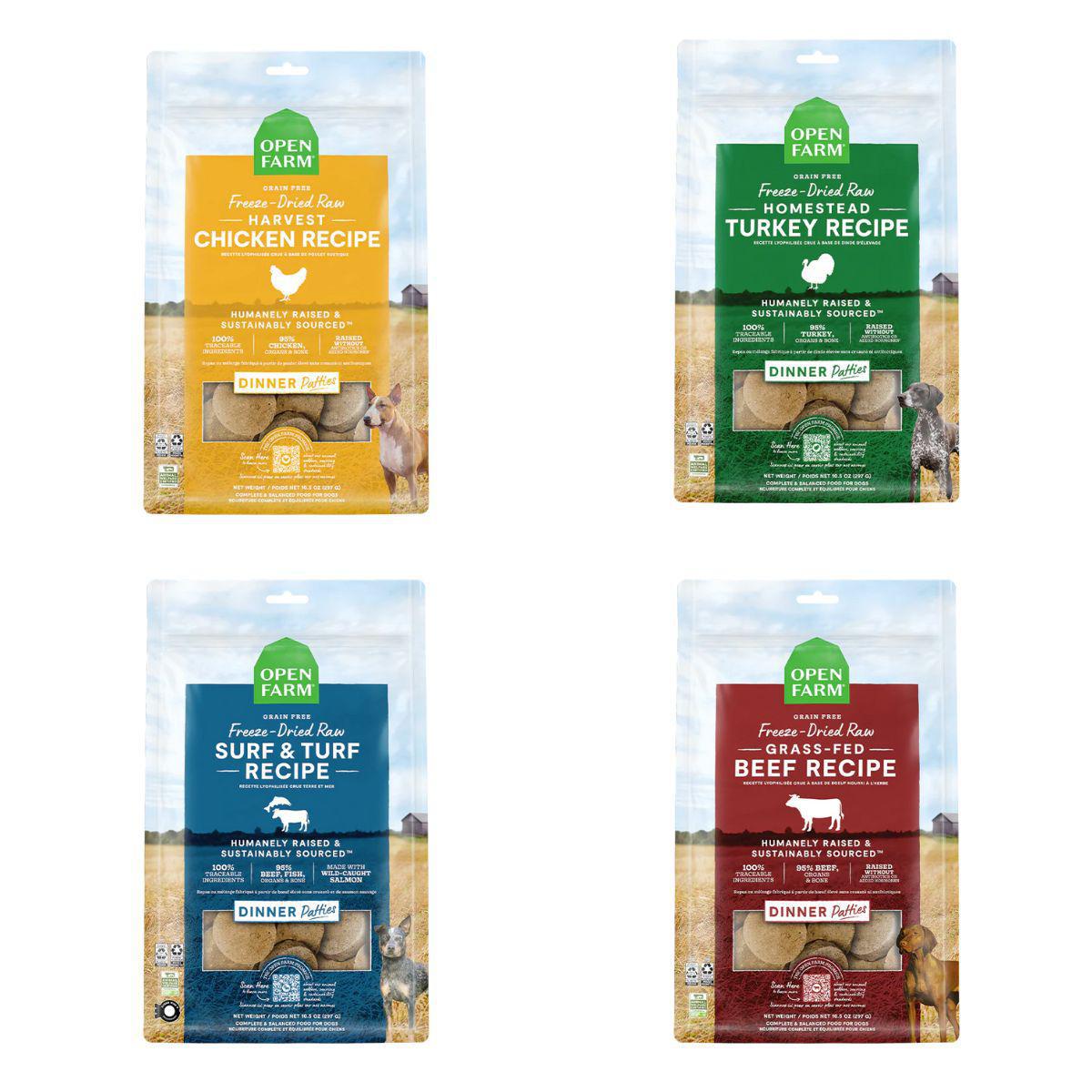 Open Farm - Freeze Dried Raw - Patties