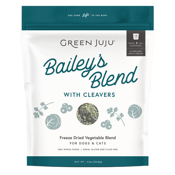 Green Juju - Freeze-Dried Vegetable Blend - Bailey's Blend with Cleavers