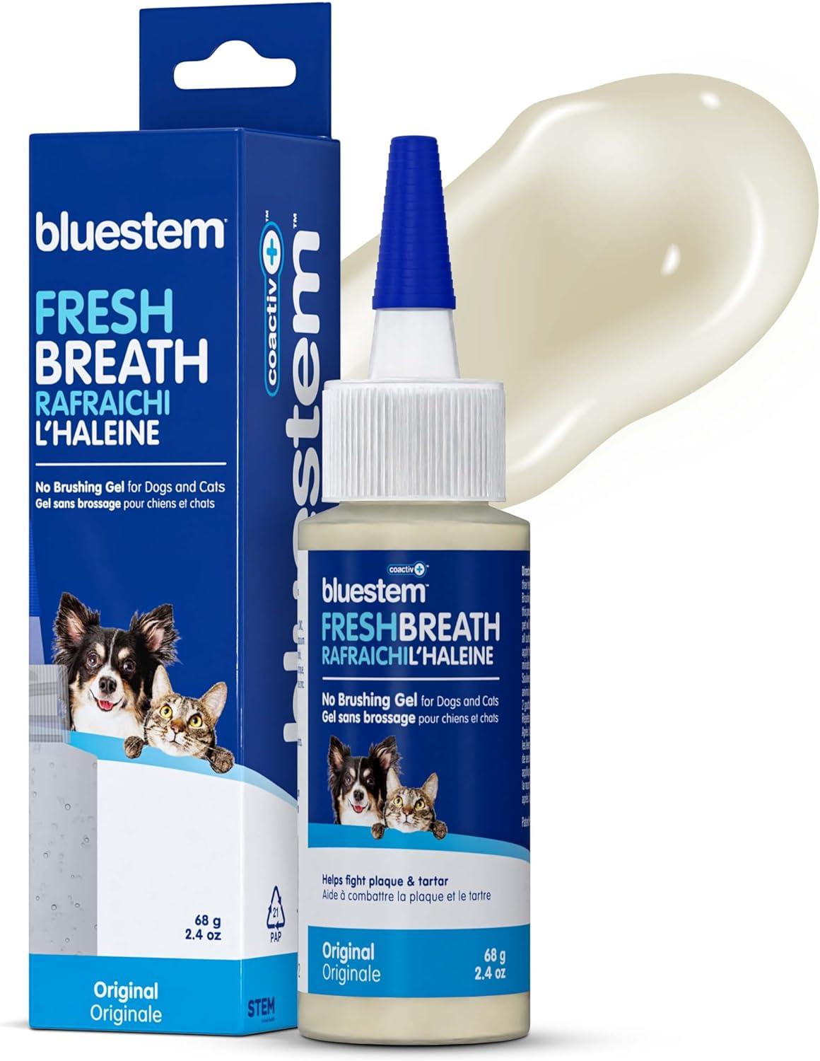 Bluestem - Fresh Breath No Brushing Gel for Dogs & Cats