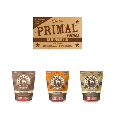 Primal - Dog Raw Frozen Patties
