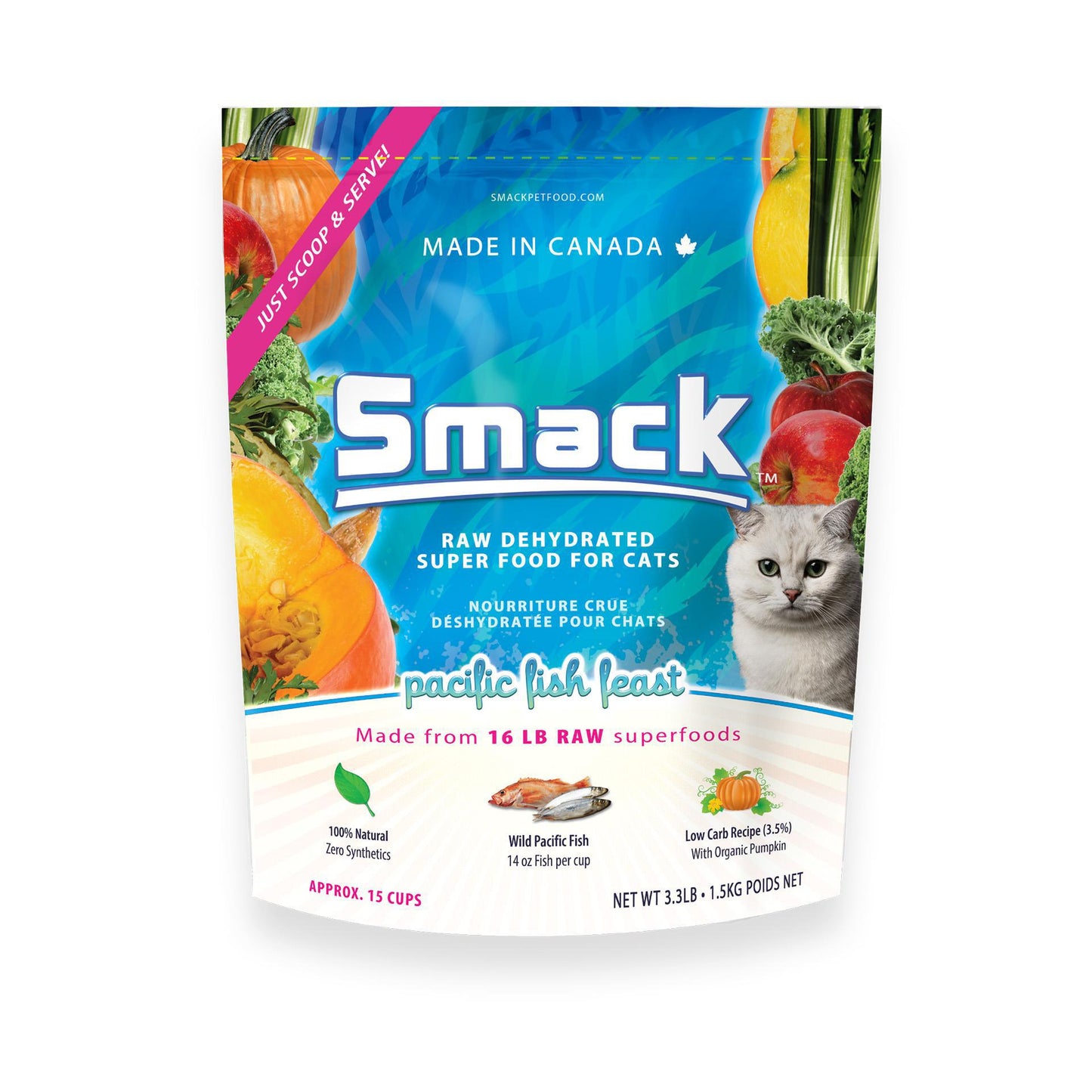 Smack - Dehydrated Raw Cat Food