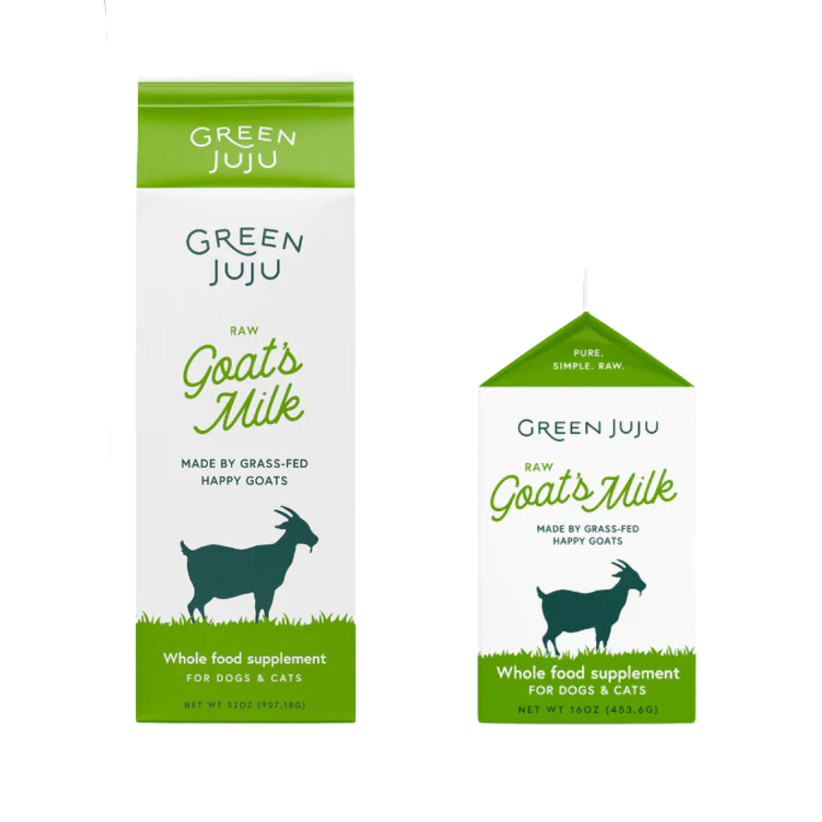 Green Juju - Raw Goat's Milk