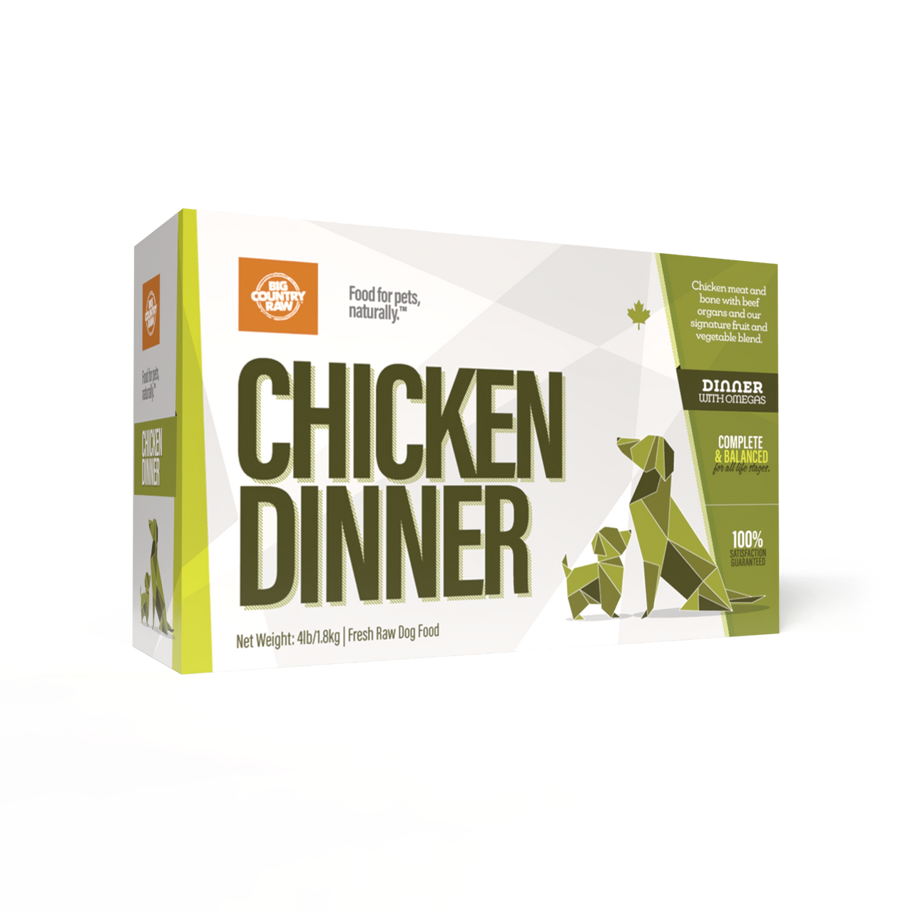 Big Country Raw - 4 lb Dinner Cartons