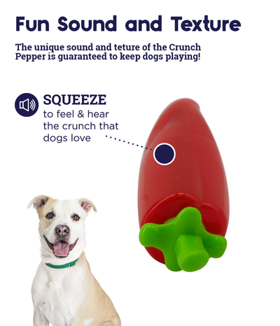 Petstages - Crunch Veggie - Red Pepper