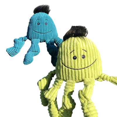 HuggleHounds - Octavie Octopus Knottie Plush Dog Toy