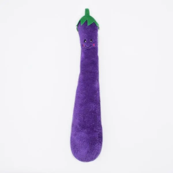 Zippy Paws - Jigglerz Toy Eggplant