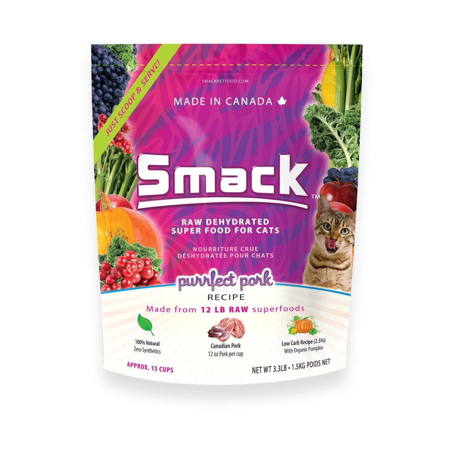 Smack - Dehydrated Raw Cat Food