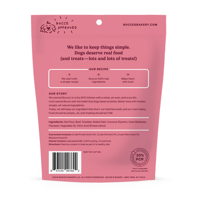 Bocce's Bakery - Say Moo Soft & Chewy Treats - 6oz