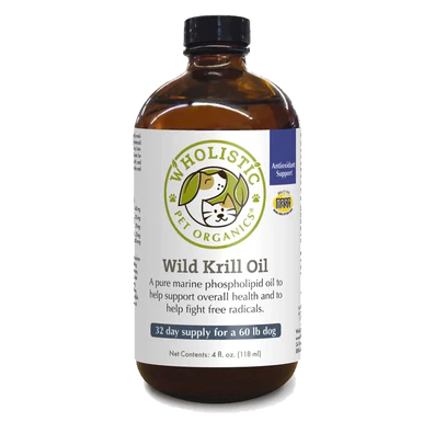 Wholestic Pet Organics - Wild Krill Oil - 118 ml