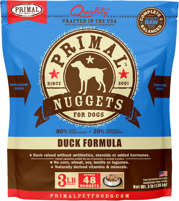Primal - Dog Raw Frozen Nuggets (3 lb)