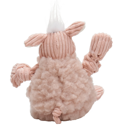 HuggleHounds - Penelope Pig HuggleFleece FlufferKnottie Plush Dog Toy
