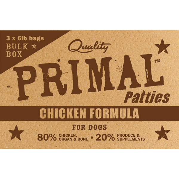 Primal - Dog Raw Frozen Patties