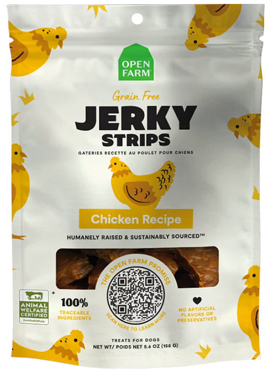 Open Farm - Jerky Strips - Dog Treats