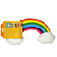 Meowijuana - Get Kickin' Refillable Rainbow Kicker