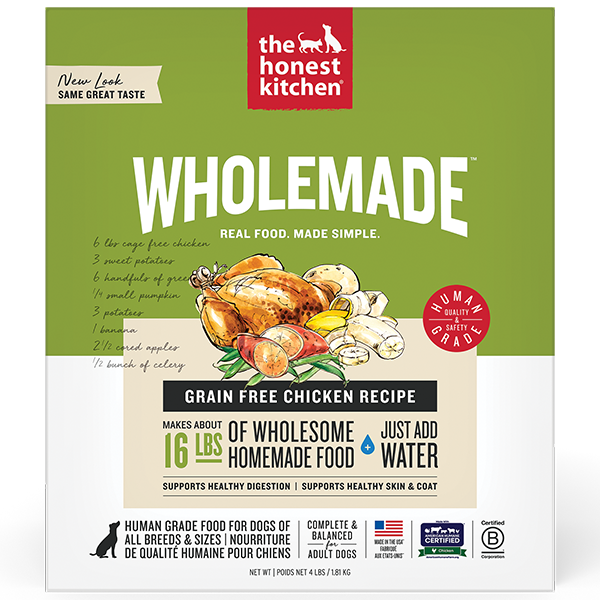 The Honest Kitchen - Wholemade Grain Free - Dehydrated Dog Food