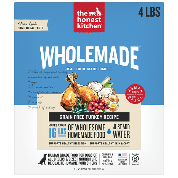 The Honest Kitchen - Wholemade Grain Free - Dehydrated Dog Food