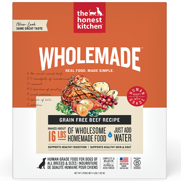 The Honest Kitchen - Wholemade Grain Free - Dehydrated Dog Food