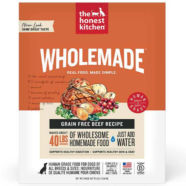 The Honest Kitchen - Wholemade Grain Free - Dehydrated Dog Food