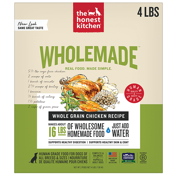 The Honest Kitchen - Wholemade Whole Grain - Dehydrated Dog Food