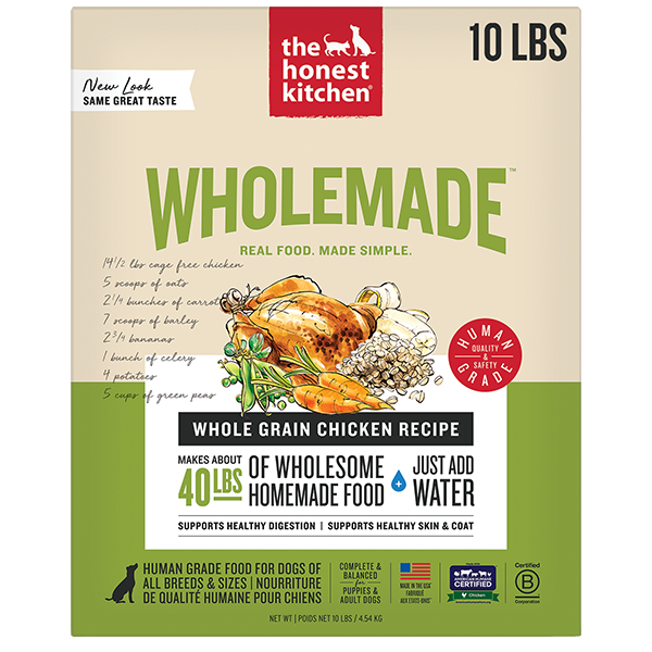 The Honest Kitchen - Wholemade Whole Grain - Dehydrated Dog Food