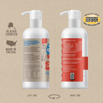 Grizzly Pet Products - Salmon Plus Oil Supplement