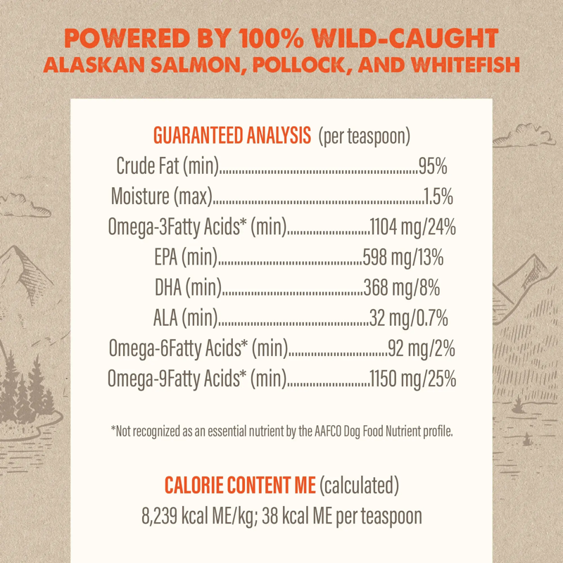 Grizzly Pet Products - Salmon Plus Oil Supplement