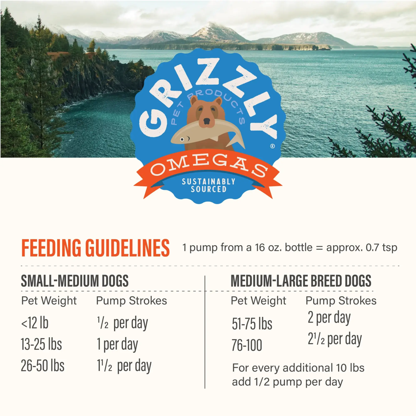 Grizzly Pet Products - Salmon Plus Oil Supplement