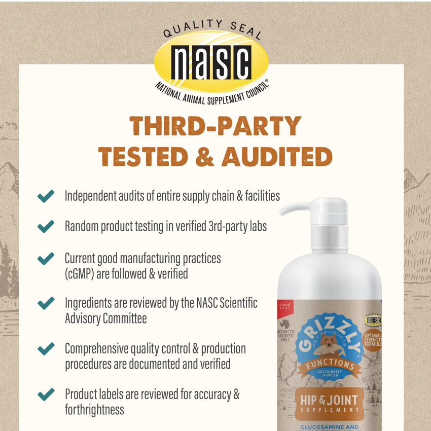 Grizzly Pet Products - Hip & Joint Supplement