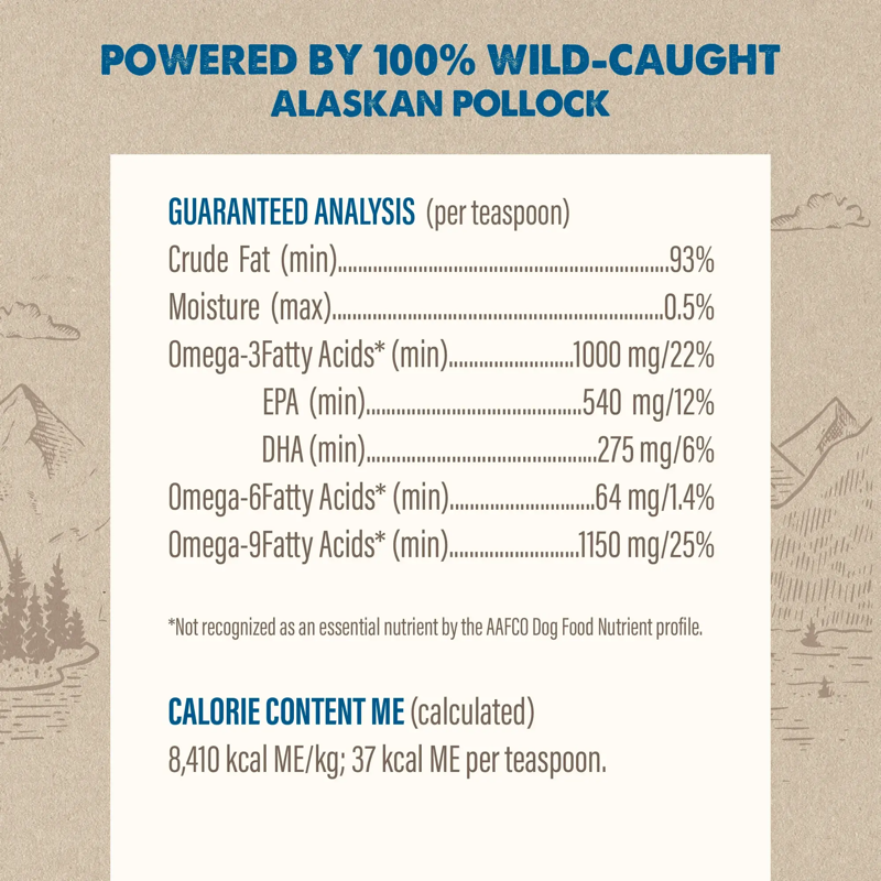 Grizzly Pet Products - Pollock Oil Supplement