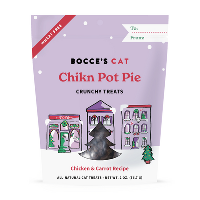 Bocce's Bakery - Chikn Pot Pie Crunchy Treats - Cat Treats