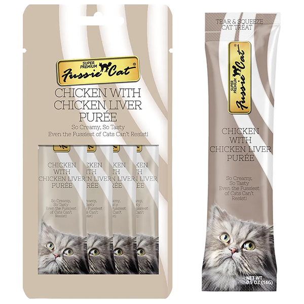 Fussie Cat - Purée Cat Treat Tubes
