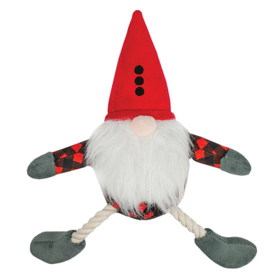 Tall Tails - Gnome Pull-Through Rope Tug Dog Toy