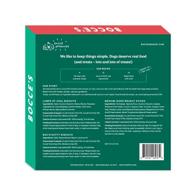 Bocce's Bakery - Dog Advent Calendar Brushy Sticks & Biscuits