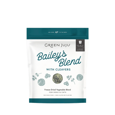 Green Juju - Freeze-Dried Vegetable Blend - Bailey's Blend with Cleavers