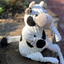 HuggleHounds - Dottie Cow Knottie Plush Dog Toy