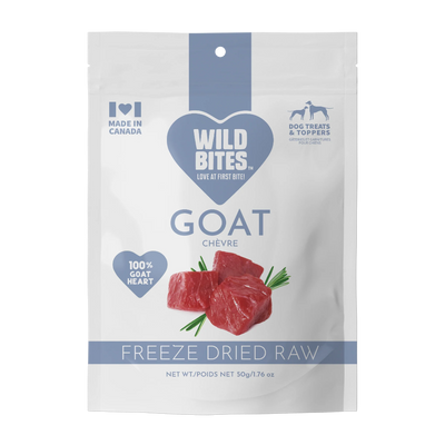 Wild Bites - Freeze-Dried Goat - 50g