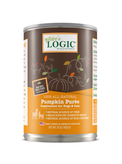 Nature's Logic - Canned Pumpkin Puree - 15oz