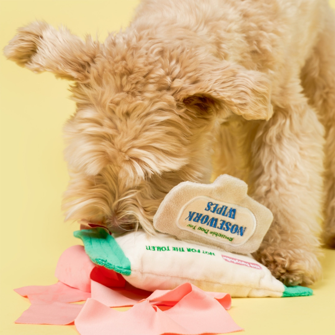 The Furryfolks - Doggo Cleaning Sheets Nosework Toy