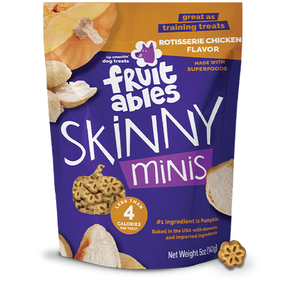 Fruitables - Rotisserie Chicken - Skinny Minis Treats