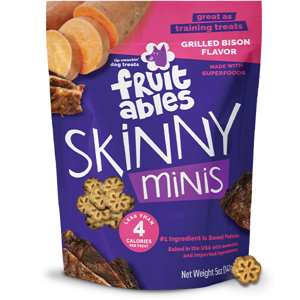 Fruitables - Grilled Bison - Skinny Minis Treats