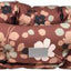 Fringe - Antique Bouquet Round Cuddler Dog Bed