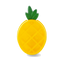 Zippy Paws - Happy Bowl Slow Feeder Pineapple