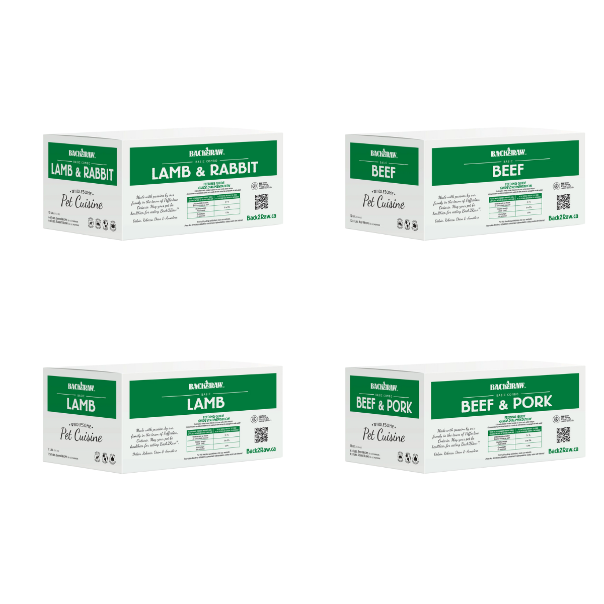 Back2Raw - Basic Meal - Raw Dog Food