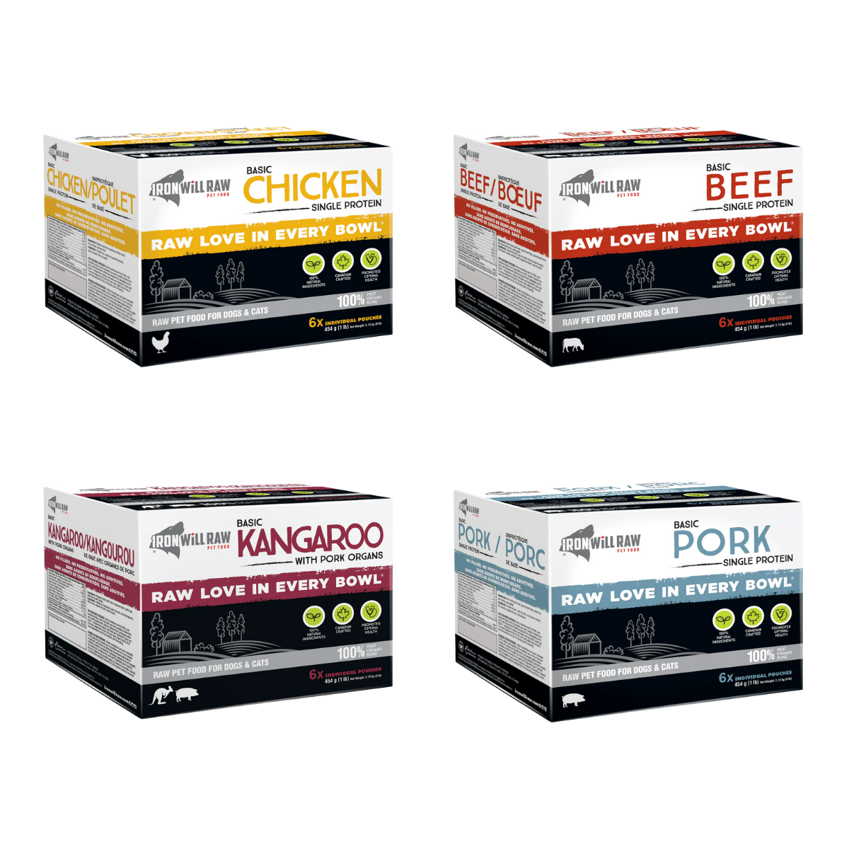 Iron Will Raw - Basic Meals