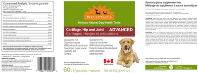WellyTails - Cartilage, Hip and Joint Advanced Supplement