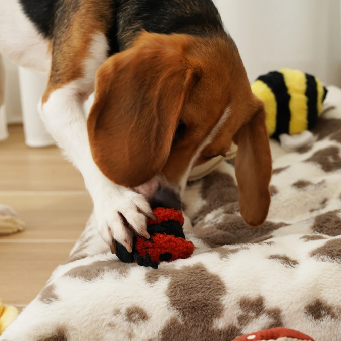 Lambwolf Collective - Ladybug Pop Dog Toy