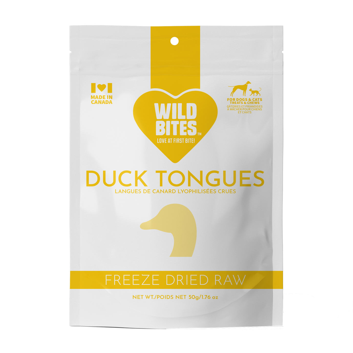 Wild Bites - Duck Tongues - 50g