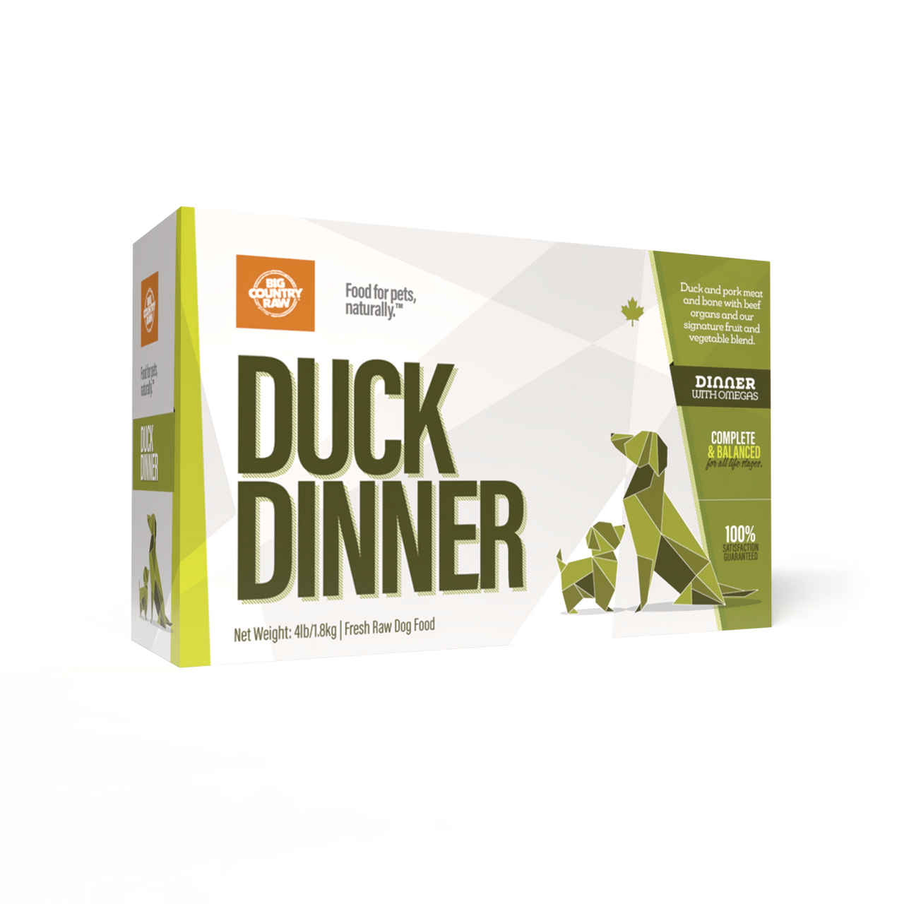 Big Country Raw - 4 lb Dinner Cartons