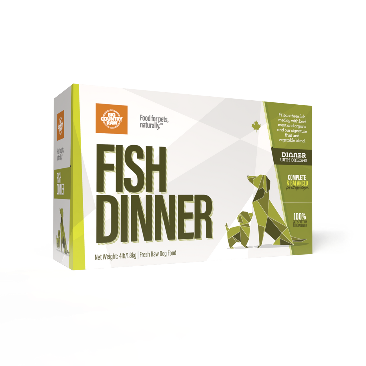 Big Country Raw - 4 lb Dinner Cartons