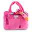Haute Diggity Dog - Barkin Bag - Pink with Scarf